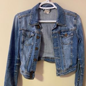 H&M Cropped Denim Jacket